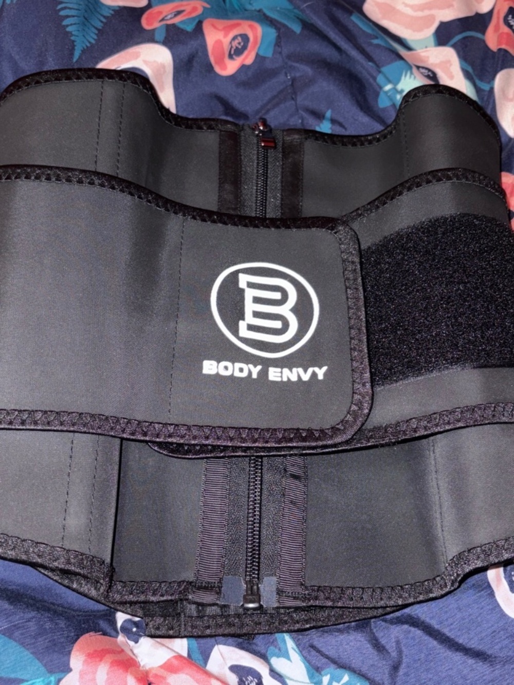Body envy black corset waist trainer